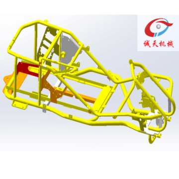 Power Tool Frame Parts with Powder Coating